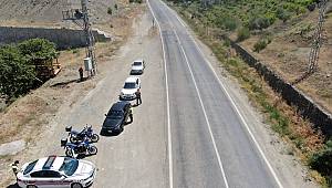Kahramanmaraş’ta sürücülere havadan ceza yağdı 