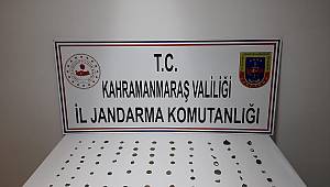 Kahramanmaraş’ta tarihi eser operasyonu 