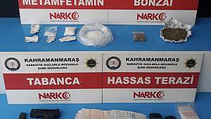 Kahramanmaraş’ta uyuşturucudan 4 kişi tutuklandı 