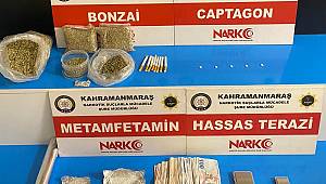 Kahramanmaraş’ta zehir taciri tutuklandı