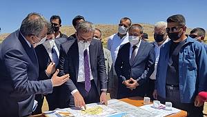 Mahir Ünal Elbistan yolunu inceleme yaptı..