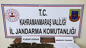 Pazarcık’ta uyuşturucudan 2 kişi yakalandı 