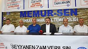 Başkan Aydın, “Bu zam değil, enflasyon kaynaklı memurun kaybıdır” 