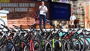 Dağıttığımız bisikletlerle spora teşviki artıracağız 