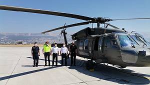 Kahramanmaraş’ta bayram trafiği havadan denetlendi 