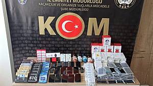 Kahramanmaraş’ta kaçakçılık operasyonu 