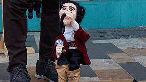 Kahramanmaraş’ta kukla gösterisi eğlendirdi 