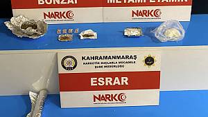 Kahramanmaraş’ta zehir taciri 2 kişi tutuklandı 