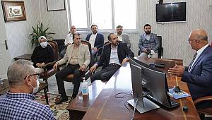Milletvekili Özdemir Pazarcık’ta vatandaşla sohbet etti 