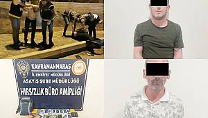 70 ilde hırsızlık yaptılar Kahramanmaraş’ta yakalandılar 