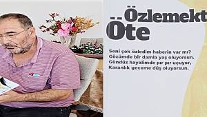 Ahmet İspirdoğan’ın ‘Özlemekten Öte’ şiir kitabı çıktı 