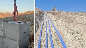 Elbistan Kangal Mahallesinde İçme Suyu Çalışmaları Devam Ediyor 