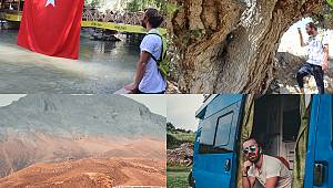 Hayatı Karavana Sığdıran Adam Kahramanmaraş’ı Gökyüzünden görüntüledi! 