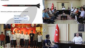 Kahramanmaraş Fen Lisesi Roket Tasarladı 