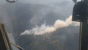 Kahramanmaraş’ta ormanlık alanda çıkan yangın söndürüldü 