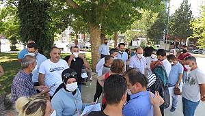 Kooperatif üyeleri, ‘Evlerimizi istiyoruz’ 