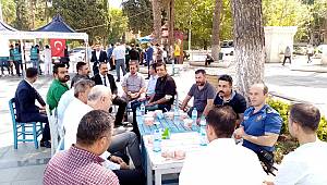 Muharrem ayının maneviyatını hemşehrilerimizle idrak ettik 