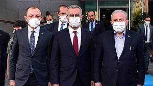 TBMM Başkanı ve Ticaret Bakanı’ndan Başkan Güngör’e Ziyaret 