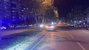 Alkollü sürücü otomobile arkadan çarptı