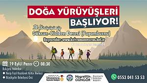 Doğa Yürüyüşleri Başlıyor!