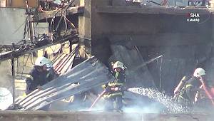 Kahramanmaraş’ta apartmanın çatı katı yeniden yandı 