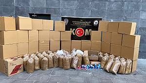 Kahramanmaraş’ta kaçak sigara operasyonu