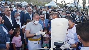 Kervancıoğlu, dondurma şovuyla Festivale damga vurdu