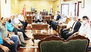 Rektör Can, Kahramanmaraş Tarih Kültür ve Turizm Platformu Üyelerini Ağırladı 