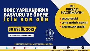 Son tarih 30 Eylül..