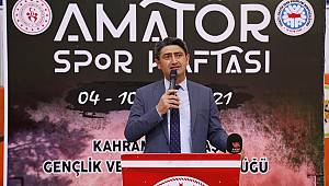 04-10 Ekim Amatör Spor Haftası Açılış Töreni İle Başladı