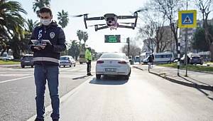 Drone destekli trafik denetimi gerçekleştirilecek