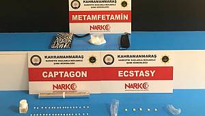  Kahramanmaraş’ta uyuşturucudan 2 kişi tutuklandı 