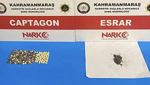 Kahramanmaraş’ta uyuşturucudan 3 kişi tutuklandı