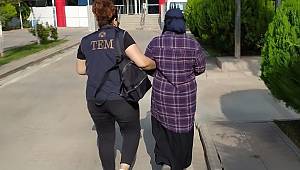 Mavi Kategoride aranan DEAŞ üyesi kadın tutuklandı
