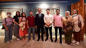 Yunus’un Şiirlerini Anlatan Tablolar Edebiyatın Başkenti’nde