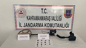 Afşin’de yaşlı adamın evinde tarihi eser bulundu