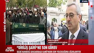 Başkan Güngör Karakoç’un Cenaze Törenine Katıldı