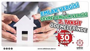 Elbistan Belediyesi’nden vatandaşlara vergi uyarısı