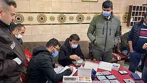 Elbistan’da kumar operasyonu..
