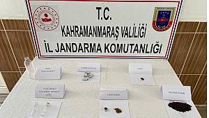 Göksun’da uyuşturucu operasyonu..