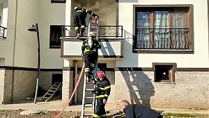 Kahramanmaraş’ta apartmanda yangın