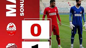 Kahramanmaraşspor, ev sahibi olduğu maçta İnegölspor'a 1-0 mağlup oldu