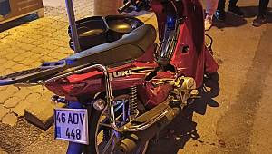 Otomobil ile motokurye çarpıştı: 1 yaralı