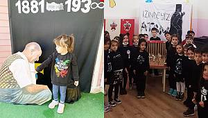 Sabriye Küncülü Anaokulu Öğrencileri Atatürk’ü Andı