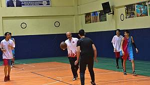 Gençlerimizle spor etkinliği yapmak çok keyifli..