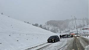 Kahramanmaraş-Kayseri yolu ulaşıma kapandı ..