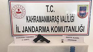 Kahramanmaraş’ta sahte alkol operasyonu..