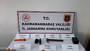 Kahramanmaraş’ta tarihi eser operasyonu: 3 gözaltı