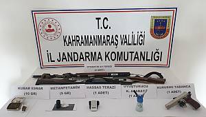 Kahramanmaraş’ta uyuşturucudan 3 kişi yakalandı