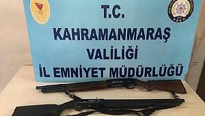 Kahramanmaraş’ta yasa dışı silah kullanan 8 kişi yakalandı ..